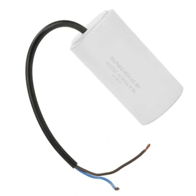 Abbildung von Kondensatoren, Cbb60 Ac 450 V 60 μf Wired Motor beim Start eines Rennes Sh Kondensator 50/60 Hz, permanenter Betriebskondensator für
