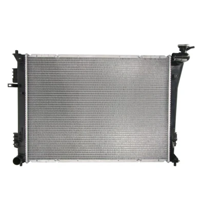 Abbildung von NRF 59092 Kühler, Motorkühlung Aluminium 640 468 16 Kühlrippen gelötet HYUNDAI: i40 Estate, Saloon