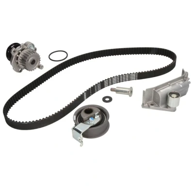 Abbildung von BOSCH 1 987 946 493 Wasserpumpe + Zahnriemensatz mit Spanndämpfer, Spannrolle 150 VOLKSWAGEN: Golf 4, 4 Variant, Sharan I, AUDI: A4 B5 Avant