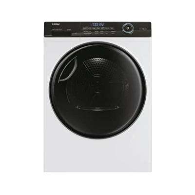 Abbildung von Haier I PRO SERIE 5 HD90 A3TEAM5 Wärmepumpentrockner / 9 kg/A+++ Smart Home: Wi Fi &amp; hOn App/Inverter Motor 3 Trockenstufen wählbar/Edelstahltrommel/I Refresh Dampfprogramm