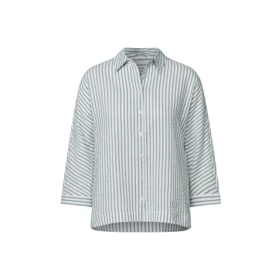 Abbildung von Cecil Gestreifte Hemdbluse, Damen, Größe: XL, Grün
