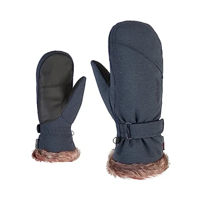Abbildung von Ziener Damen KEM Mitten Lady Glove Ski Handschuhe/Wintersport warm, atmungsaktiv, 8, Gray Ink Spark