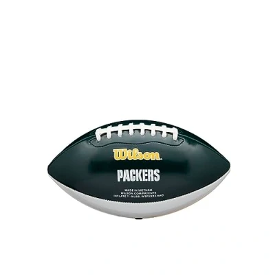 Abbildung von Wilson American Football NFL CITY PRIDE, Green Bay Packers, Mischleder, Für Freizeitspieler, Grün/Gelb, WTF1523XBGB