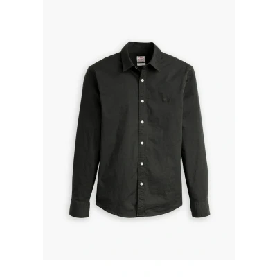 Abbildung von Levi&#039;s Hemd mit Button Down Kragen Herren, Jet Black, S