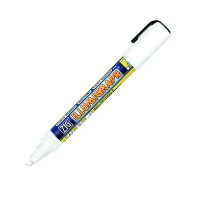 Abbildung von Kreidemarker 6 mm weiß 1 Stück
