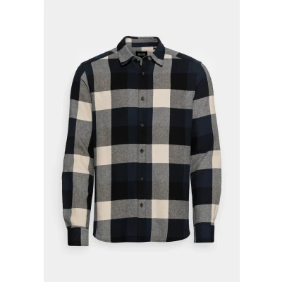 Abbildung von Only &amp; Sons Onsgudmund LIFE Check Shirt Hemd, Herren, Größe: XS, Dark navy
