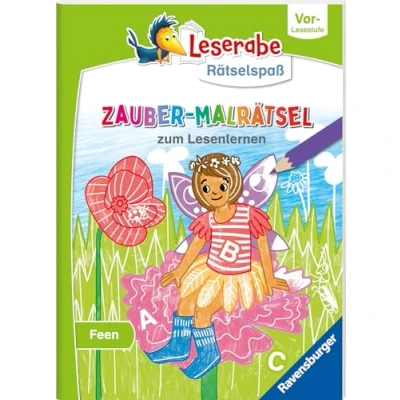 Abbildung von Leserabe Rätselspaß Zauber Malrätsel zum Lesenlernen: Feen (Vor Lesestufe)