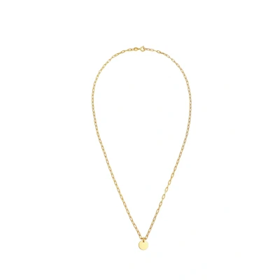 Abbildung von Elli COIN Basic Halskette goldcoloured, Damen, Größe: 45, Gold coloured