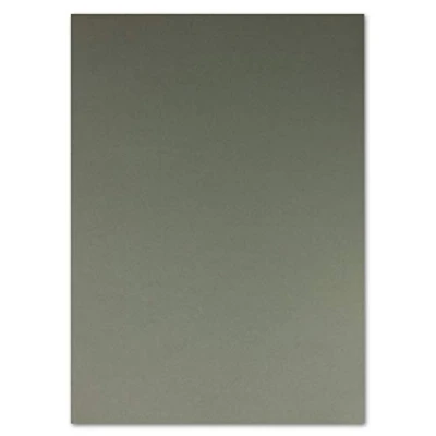 Abbildung von 50 DIN A4 Papier bögen Planobogen Anthrazit (Grau) 240 g/m² 21 x 29,7 cm Ton Fotokarton Bastel Karton FarbenFroh