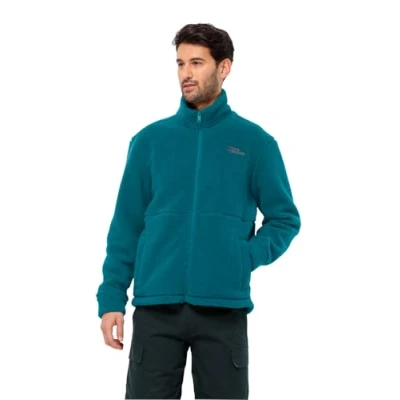 Abbildung von Jack Wolfskin Felslicht Jacket Fleecejacke, Herren, Größe: Large, Teal