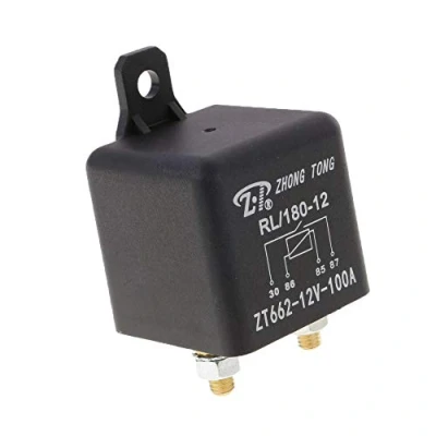 Abbildung von Mintice 12V 100A 4 Polig SPST KFZ Relais Schließer Wechselrelais Leistungsrelais Split kostenlos an/aus Motorrad Boot