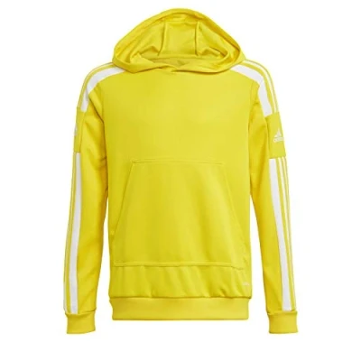 Abbildung von adidas Performance Squadra 21 Kapuzenpullover für Kinder, Größe: 128, Gelb