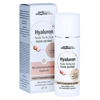 Abbildung von Hyaluron Nude Perfection getönt.Fluid Lsf 20 medi.