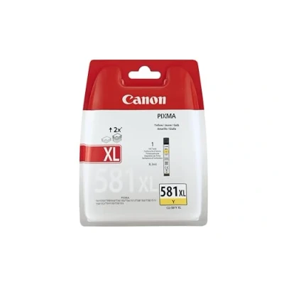 Abbildung von Canon Tintenpatrone »CLI 581XL«, original Druckerpatrone 581 gelb XL