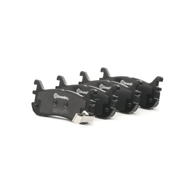 Abbildung von BREMBO P 49 021 Bremsbelagsatz mit akustischer Verschleißwarnung Zubehör MAZDA: MX 5 2, I, FAMILIA
