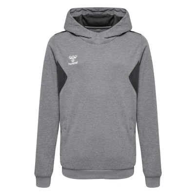 Abbildung von Hummel Authentic Kapuzenpullover für Kinder, Größe: 116, Grey melange