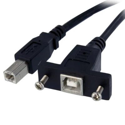 Abbildung von StarTech.com 30 cm USB B auf Kabel zur Slotbelch Montage Buchse/Stecker