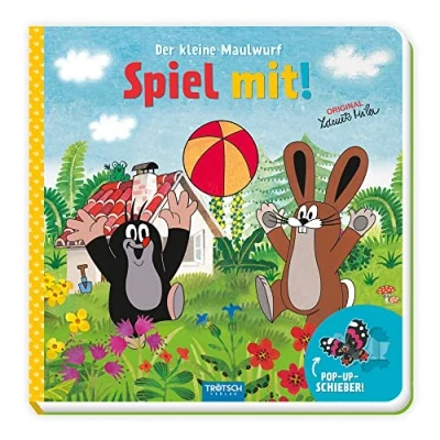 Abbildung von Trötsch Der kleine Maulwurf Spiel mit Pappenbuch Pop up Schiebern: Entdeckerbuch Beschäftigungsbuch Spielbuch