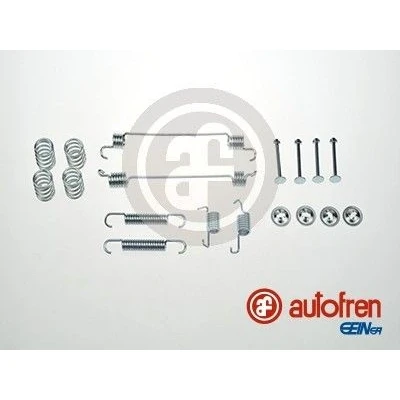 Abbildung von AUTOFREN SEINSA D3913A Zubehörsatz, Bremsbacken Hinterachse FIAT: 500 Hatchback, Panda II C Convertible, RENAULT: CLIO 2