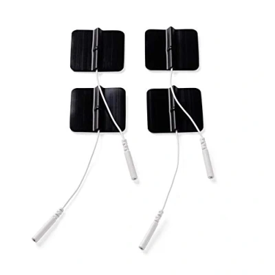 Abbildung von Promed Carbon Dauerelektroden für Reizstromgerät 40x40mm