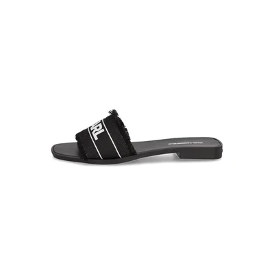 Abbildung von KARL Lagerfeld Skoot II Hausschuh black, Damen, Größe: 36, Black Schuhe