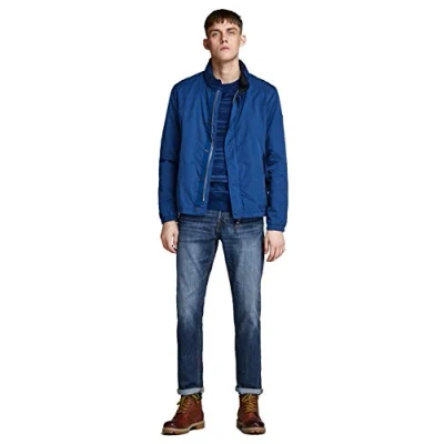 Abbildung von JACK &amp; JONES Herren JJIMIKE JJORIGINAL AM 814 Loose Fit Jeans,, per pack Blau (Blue Denim Blue Denim), W38/L32 (Herstellergröße: 38)