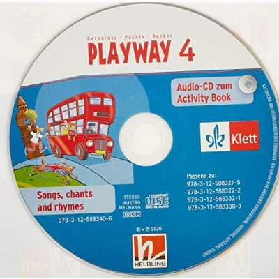 Abbildung von Playway 4. ab Klasse 3: Audio CD Für Lernende (5er P) 4 (Playway. den Beginn 3. Ausgabe Baden Württemberg, Niedersachsen, ... Sachsen Anhalt und Thüringen 2020)