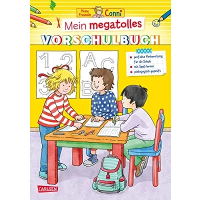 Abbildung von Conni Gelbe Reihe (Beschäftigungsbuch): Mein megatolles Vorschulbuch: Übungen, Lernspiele und Rätsel für Vorschulkinder Kinderbeschäftigung ab 5