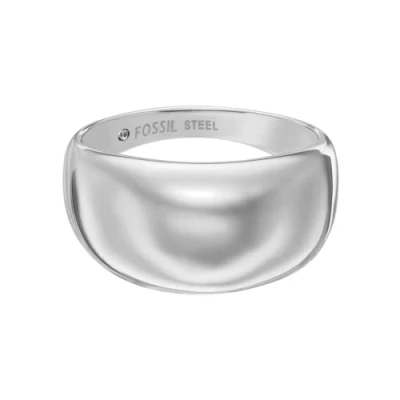 Abbildung von Fossil Jewelry Ring silvercoloured, Damen, Größe: 60, Silver coloured