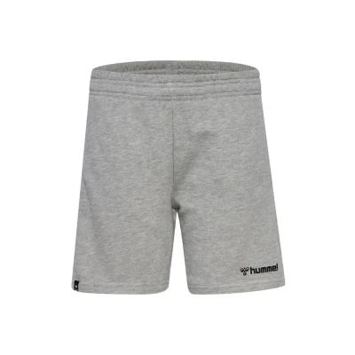 Abbildung von Hummel Mover Bermuda kurze Sporthose für Kinder, Größe: 140, Grey melange