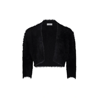 Abbildung von Vera Mont Bolero MIT Struktur Blazer, Damen, Größe: Small, Schwarz