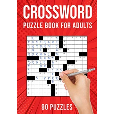 Abbildung von Crossword Puzzle Books for Adults: Cross Words Activity Puzzlebook 90 Puzzles (US Version)