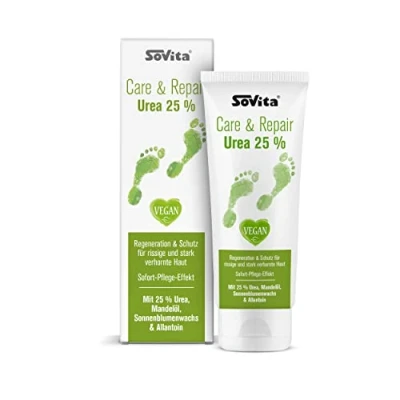 Abbildung von sovita Care &amp; Repair Urea 25% Regeneration Schutz für rissige und stark verhornte Haut 100ml