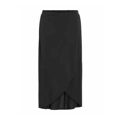 Abbildung von VILA Vimodala Alinienrock, Damen, Größe: Medium, Black