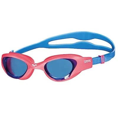 Abbildung von Arena THE One Schwimmbrille für Kinder, Größe: Size, Lightblue red blue
