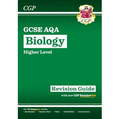 Abbildung von GCSE Biology AQA Revision Guide Higher includes Online Edition, Videos &amp; Quizzes (CGP Biology)