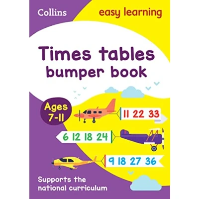 Abbildung von Times Tables Bumper Book Ages 7 11: Prepare for school with Easy home Learning (Collins KS2)