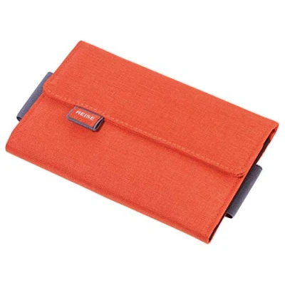 Abbildung von Troika Organizer Etui für Reisedokumente mit Magnetverschluss orange