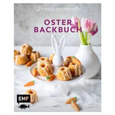 Abbildung von Genussmomente: Oster Backbuch: Schnell und einfach backen Osterbrot, Eierlikörkuchen, Bienenstich Cupcakes mehr!