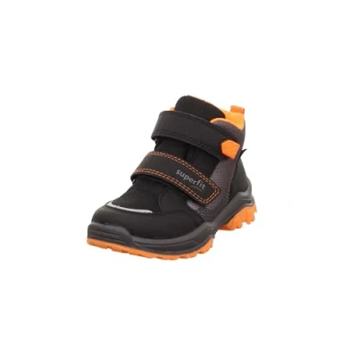 Abbildung von Superfit Jupiter Sneaker high für Kinder, Größe: 37, Schwarz/orange Schuhe