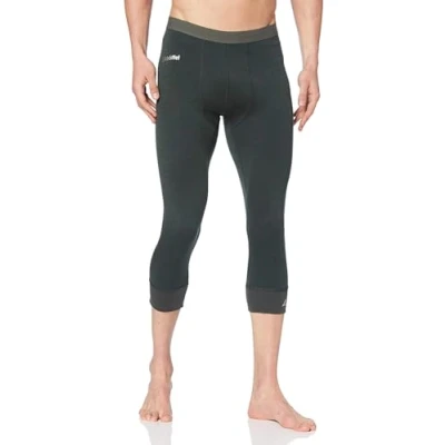 Abbildung von Schöffel Herren Merino Sport Pants short M, temperaturregulierende lange Unterhose, atmungsaktive Thermo Leggings in 3/4 Länge