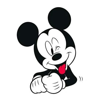 Abbildung von Komar Bild »Mickey Mouse Funny«, Disney, (1 St.), Wandbild zur Dekoration im Kinderzimmer ohne Rahmen