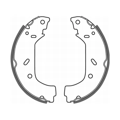 Abbildung von KRAFT 6025760 Bremsbacken 255,0 60,0