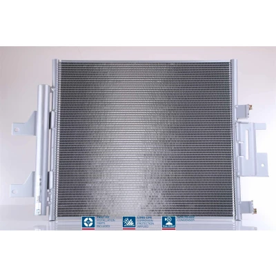 Abbildung von NISSENS 940772 Klimakondensator mit Trockner Aluminium 529 R 134a