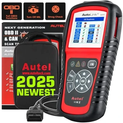 Abbildung von Autel AutoLink AL519 OBD2 Scanner Enhanced Mode 6 Check Engine Code Reader, Universelles Autodiagnosetool mit One Click Smog Check, DTC Breaker, verbesserte Ver. von AL319