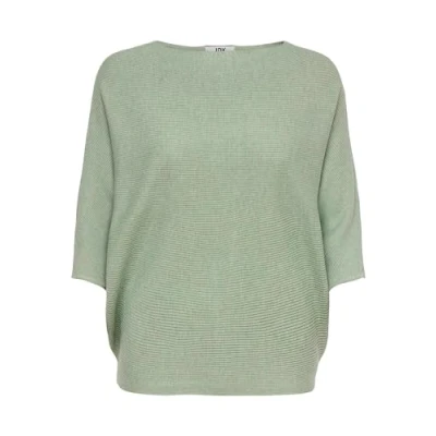 Abbildung von ONLY JdY Damen JDYNEW Behave BATSLEEVE KNT NOOS Pullover, Basil/Detail:Melange, XS