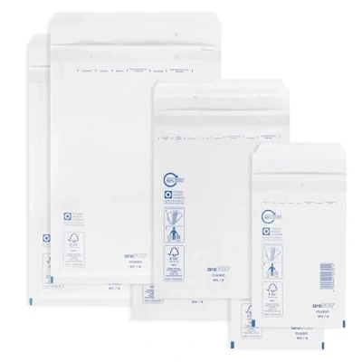 Abbildung von ÖKI Mix Pack Luftpolstertaschen Luftpolsterumschläge Haushaltsset mit A6, A5 &amp; A4 Luftpolster Taschen Gepolsterte Briefumschläge/Versandtaschen 6 Stück/Größe
