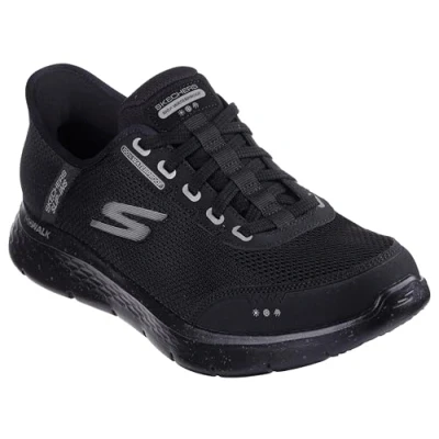 Abbildung von Skechers Herren Gowalk Flex Hands Free Slip ins Athletic on Casual Walking Shoes Sneaker, Schwarz, 45 EU X Weit