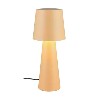 Abbildung von Tischleuchte Nubian, beige, Höhe 40 cm, Metall, E27