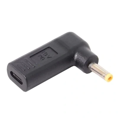 Abbildung von chenyang CY USB 3.1 Type C to DC 4.0 * 1.7mm Adapter Emulator Trigger 90 Degree Angled